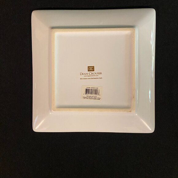 Dean Crouser Red Rose Snack Plate - Picture 2 of 4